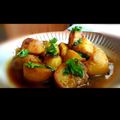 Antora Gupta's cooksnap of when they made নিরামিষ আলুর দম (niramish aloor dom recipe in bengali).