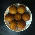 Farhana Sheriff's cooksnap of when they made ரவை உருளைகிழங்கு உருண்டை(rava potato bonda recipe in tamil).