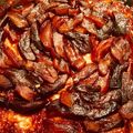 El cooksnap de dolors cuando hizo Tarta tatin.