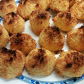 El cooksnap de Carmem cuando hizo Coquitos o bolas de coco fáciles y rápidas .