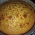 El cooksnap de Jorgelina Sandobal cuando hizo Budín de vainilla, relleno de dulce de leche.