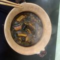 Cooksnap của Yến Đặng khi họ làm theo món Lươn kho nghệ ăn kèm cháo trắng