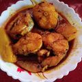 Manashi Saha's cooksnap of when they made আড় মাছের ঝোল(aar macher jhol recipe in bengali).