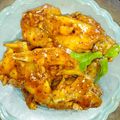 Cooksnap của Thu Mèo khi họ làm theo món Cánh tỏi gà chiên nước mắm