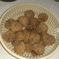 El cooksnap de Paula Abigail cuando hizo Albondiguitas de copetin.