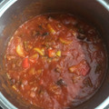 El cooksnap de Malagueña salerosa cuando hizo Pisto con calabacín y berenjena.