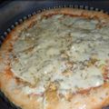 Maaya Khan's cooksnap of when they made Chicken pizza.