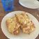 El cooksnap de mealideasfromyouraveragequeer cuando hizo Huevos revueltos con bacon y queso cheddar.