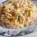 El cooksnap de Jin Kim Seok cuando hizo Arroz Chaufa de Pollo.