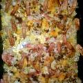 Drew's cooksnap of when they made Crab Stuffed Shrimp.