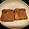 Hulk Hungry's cooksnap of when they made French Toast for vegans!!!!!.