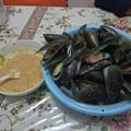 Cooksnap dari Riyanti Elviana untuk resep Kerang rebus saus kacang nanas