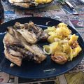 El cooksnap de Sarita Rodríguez Santos cuando hizo Dorada a la espalda.