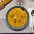 El cooksnap de Óscar Pedrero cuando hizo Potaje de garbanzos con chorizo en MC o sin ella.