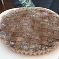 El cooksnap de La Buhita Chef cuando hizo Pasta frola estilo alfajores marplatenses.
