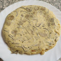 El cooksnap de Juan Ramón Blanco cuando hizo Tortilla de gulas y champiñones.