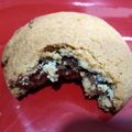 El cooksnap de DelicIANNcook cuando hizo Galletas con gotas de chocolate rellenas de crema de chocolate.