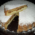 El cooksnap de Mariana cuando hizo Tarta de Ricota con Dulce de Leche.