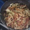 El cooksnap de Cheli cuando hizo Pechugas de pollo con vegetales.