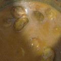 El cooksnap de Nuria Martinez cuando hizo Albóndigas con salsa amarilla tipo española.