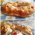 El cooksnap de Martina González Torres cuando hizo Roscón de Reyes.