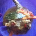 El cooksnap de Adela Ibañez cuando hizo Conejo en escabeche.