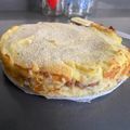 El cooksnap de Eva cuando hizo Pastel salado de patata, butifarra y mozzarella.
