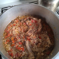 El cooksnap de Maria Veronica Negri cuando hizo Costeletas (chuletas) de cerdo con arroz exquisito.