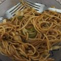 Asha Sharma's cooksnap of when they made Chow mein.