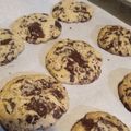 El cooksnap de Giuliana cuando hizo Cookies con chips de chocolate.