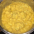El cooksnap de Marta cuando hizo Coliflor al estilo curry.