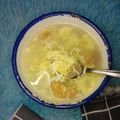 Cooksnap dari Siti Ramlah untuk resep Egg drop soup with meatball