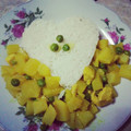 El cooksnap de Katherine Ardiles cuando hizo Cau Cau de pollo.