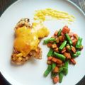 Cooksnap dari Laras untuk resep Lemon Butter Chicken Steak with Hollandaise Sauce/Steik Ayam Lemon Mentega dengan Saus Hollandaise