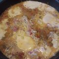 El cooksnap de Flor Aranda cuando hizo Revuelto de vegetales con huevo.
