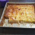 El cooksnap de Micaela Rebollo cuando hizo Torta de manzana fácil y económica.