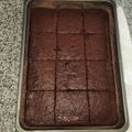 El cooksnap de Rixys Alfaro cuando hizo Brownies súper húmedos con Cacao en polvo.