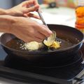 รูป Cooksnap ของ ป่าน ศิริภัสสร เมื่อเขาทำ ทอดมันข้าวโพดพริกแกงเผ็ด