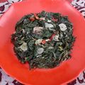 Cooksnap dari Ajeng Irfadhina untuk resep Tumis daun singkong teri