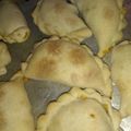 El cooksnap de Maria Montenegro cuando hizo Canastitas de zapallo y choclo.
