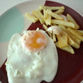 El cooksnap de Josep cuando hizo Papas fritas con huevo frito.