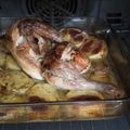 El cooksnap de Angel Almansa cuando hizo Pollo asado con patatas.