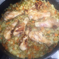 El cooksnap de Laura Luján cuando hizo Pollo guisado con papas y zanahoria.