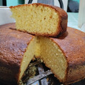 El cooksnap de Klaudia Hormaechea cuando hizo Torta de naranja licuada.