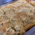Aunty Eiko's international cuisine experience 's cooksnap of when they made Baklava.