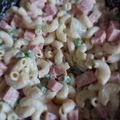El cooksnap de Martha Nuñez cuando hizo Pasta fría de coditos, jamón y apio.