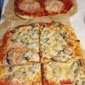 Ilona Somlyai Cooksnap-ja, amikor elkészítette a(z) Sonkás- gombás- olívabogyós pizza receptet.