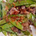 Cooksnap dari Risma Anggira untuk resep Kapri Cah Tahu Jamur
