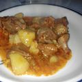 El cooksnap de Primitiva cuando hizo Patatas guisadas con carne.