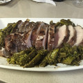 El cooksnap de Mónica cuando hizo Lomo de cerdo adobado al horno con verduras salteadas.